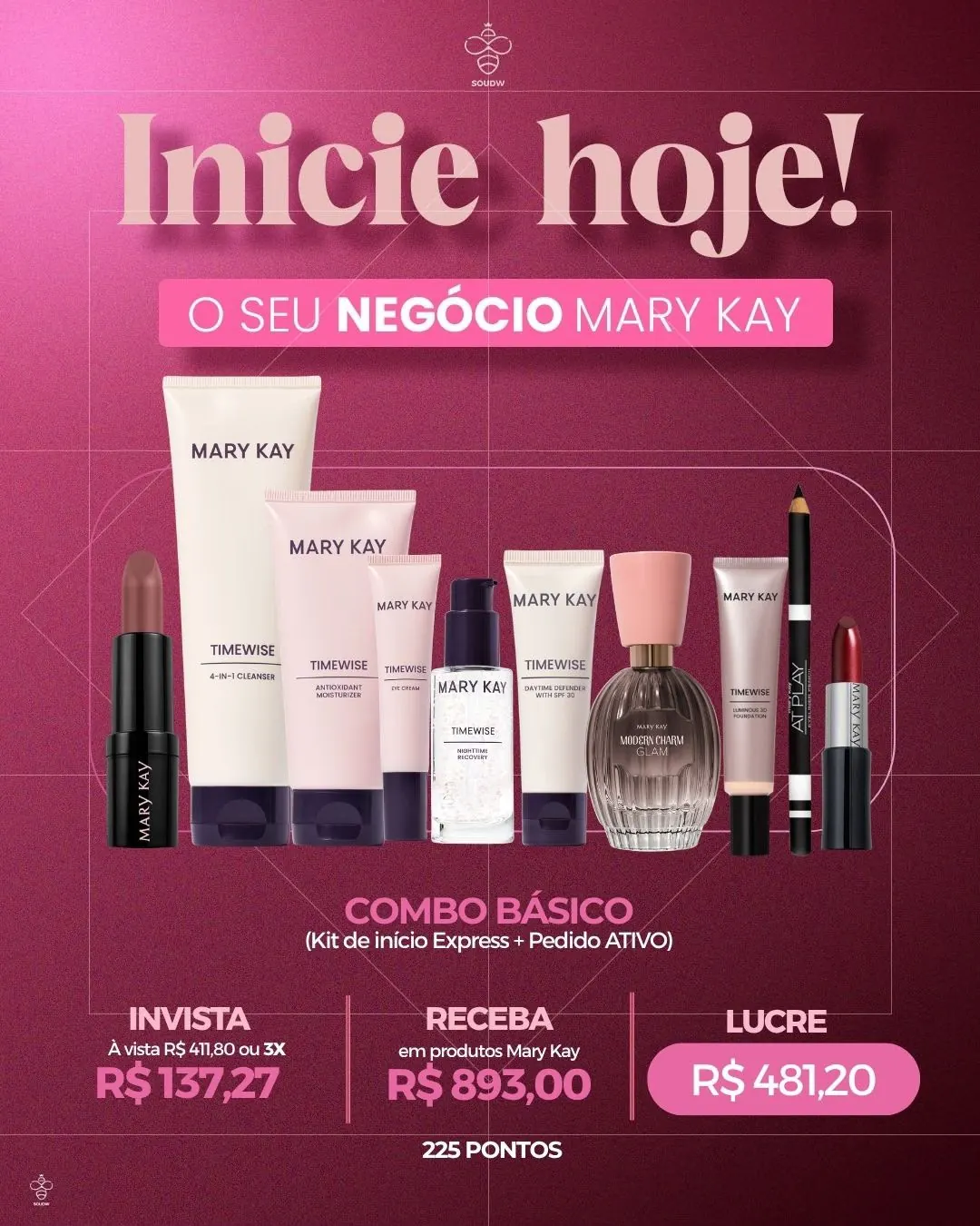 Combo Básico — Kit de início Express + Pedido ATIVO