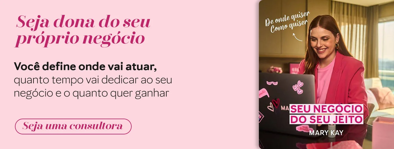 Seja dona do seu próprio negócio: você define onde vai atuar, quanto tempo vai dedicar e quanto quer ganhar