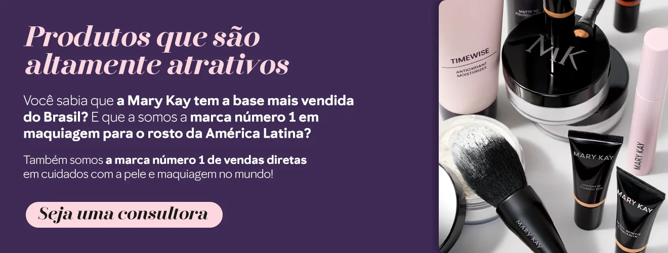 Produtos que são altamente atrativos: marca número 1 em maquiagem para o rosto na América Latina