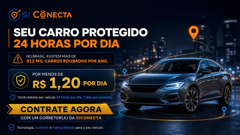 SI Conecta: seu carro protegido 24 horas por dia